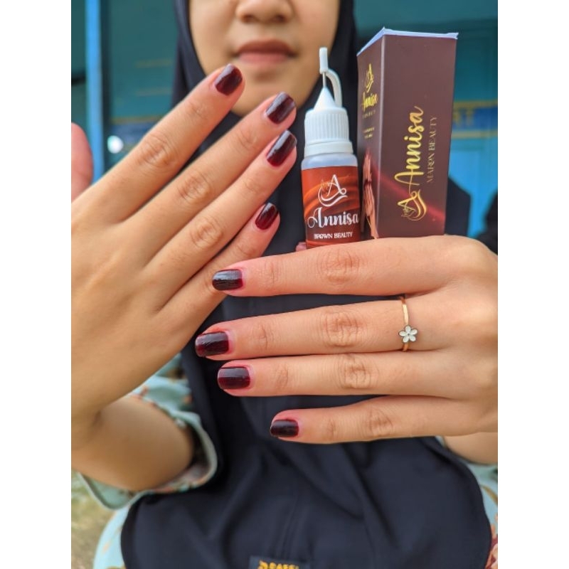 INAI KUKU ANNISA-MADEENA-INAKU Inai kuku sah untuk sholat  / inai kuku / inai muslimah/ kutek muslim