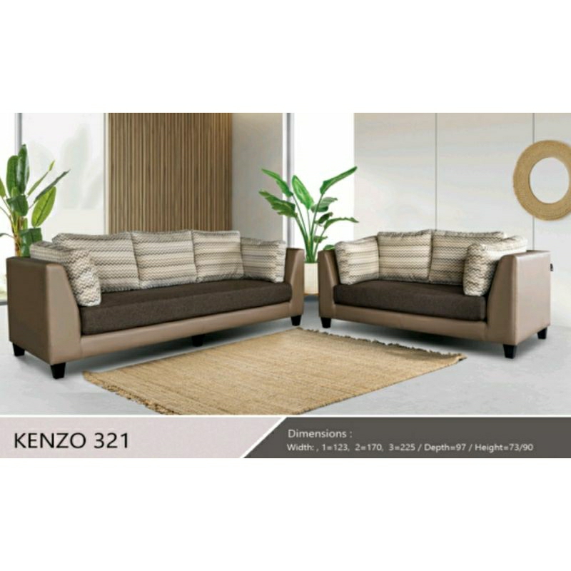 MODIS Sofa Kenzo 321 Seater - Sofa Modis Medan