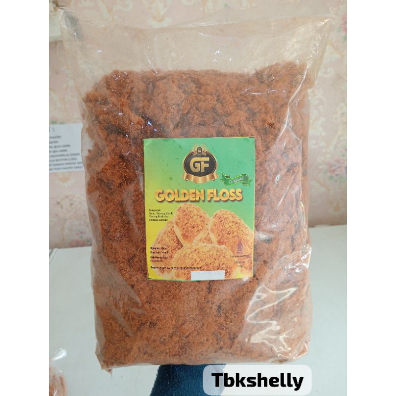 

Abon Ayam Golden Floss 1 kg / repack 250gr