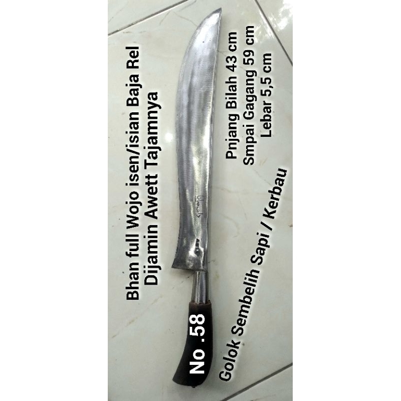 pisau sembelih sapi/kerbau