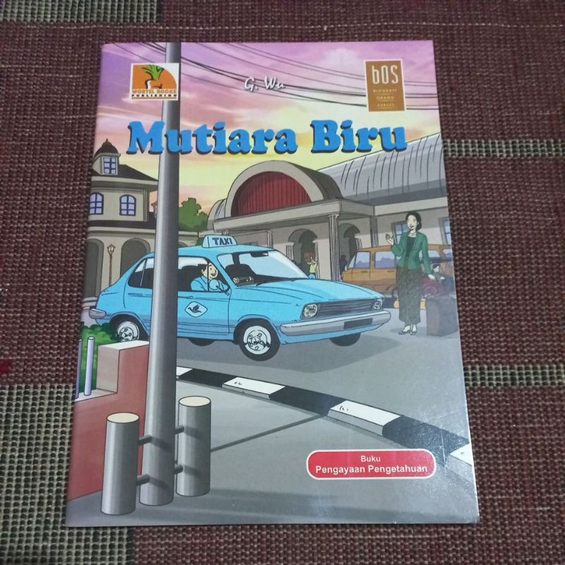 Komik Lebar Biografi Orang Sukses Mutiara Biru (Pendiri Taksi Blue Bird)