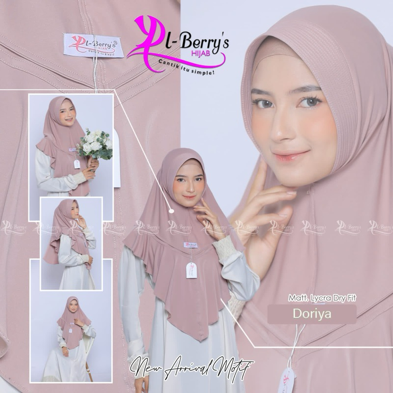 EL BERRYS DORIYA // HIJAB BERGO DORIYA BY EL BERRYS