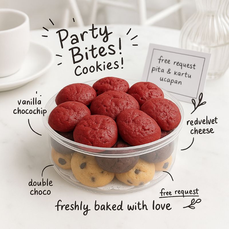 

PARTY BITE COOKIES | SOFT COOKIES | MINI SOFT COOKIES