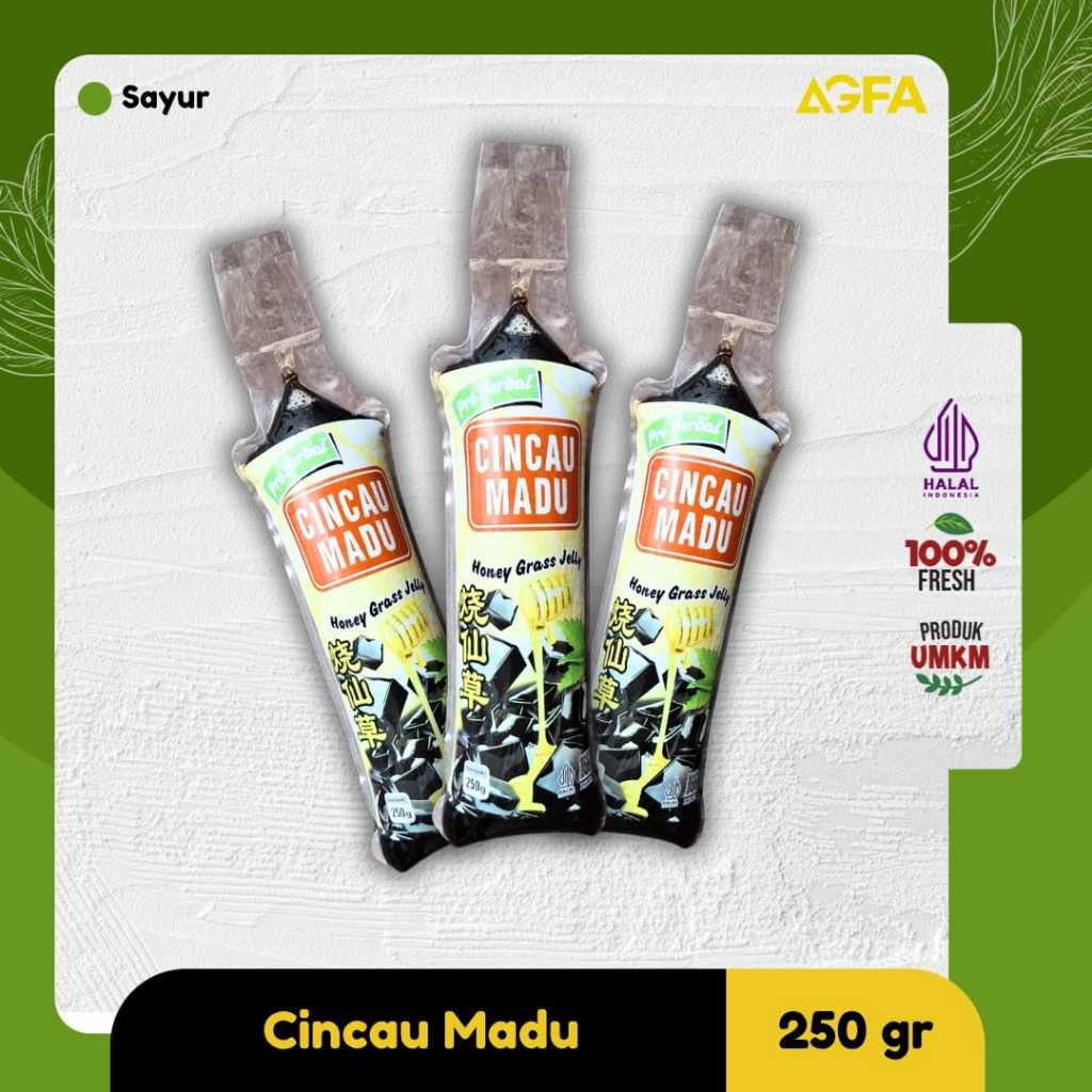 

PRO HERBAL CINCAU MADU 250GR / CINCAU MADU GRASS JELLY