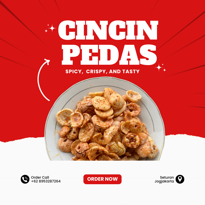 

1KG CEMILAN Kerupuk Cincin Bawang Pedas Gurih Asin KERUPUK VIRAL