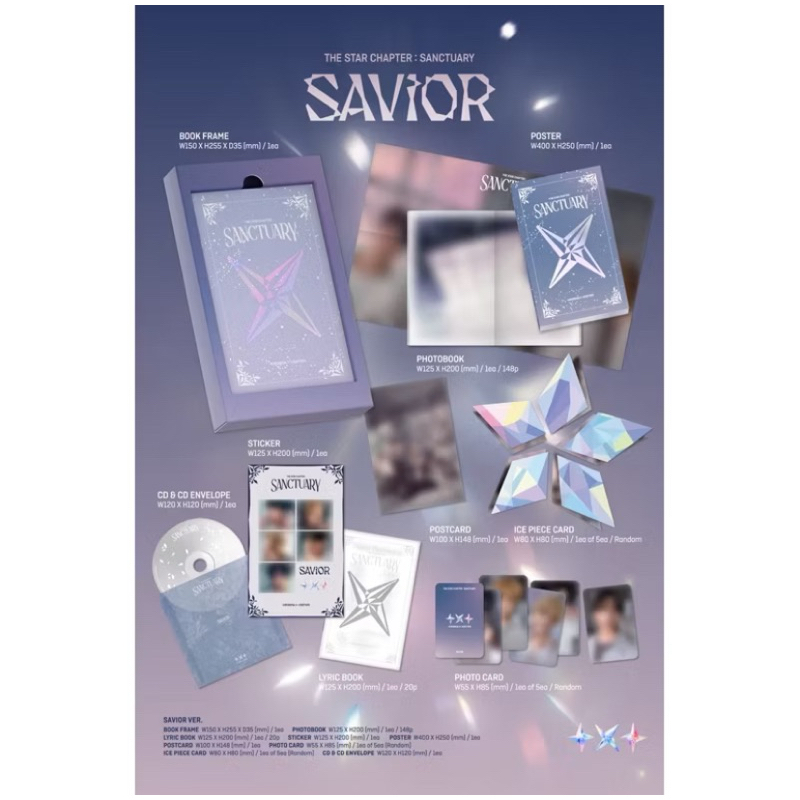 TOMORROW X TOGETHER TXT Sanctuary Album Sealed