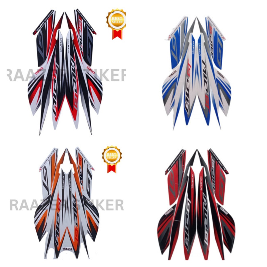 Stiker Striping & Lis Body Yamaha MIO GT 2014 Lis Les Body Motor MIO GT 2014 Termurah
