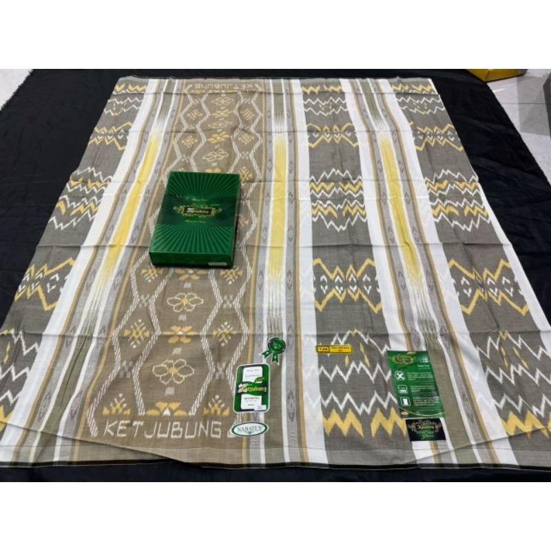 Sarung KETJUBUNG Green Mercerized Tipe TJM