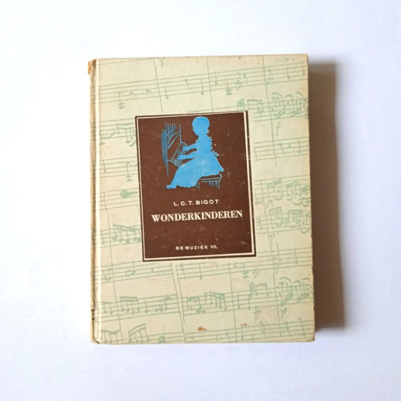 Antik Buku Musik De Muziek VII Wonderkinderen Anak Ajaib Musik 1930's