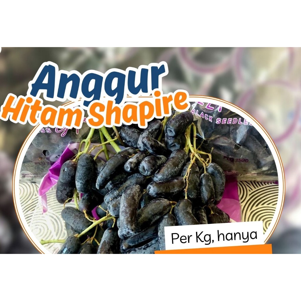 

Anggur Hitam Shappire