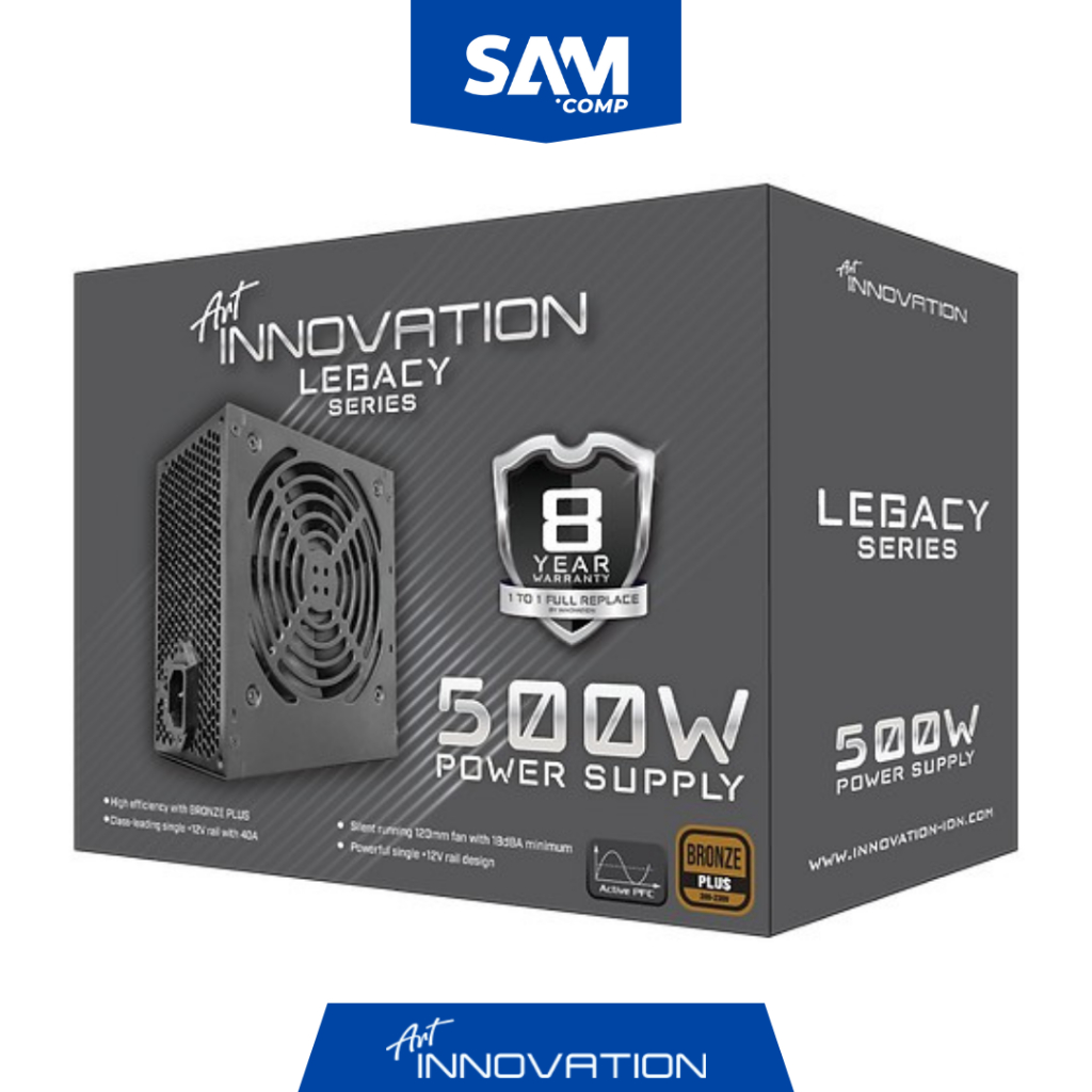 PSU INNOVATION 500 WATT BRONZE Non Modular / PSU 500 Watt