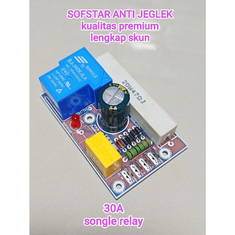 sofstar power amplifier anti jeglek 30A kualitas super