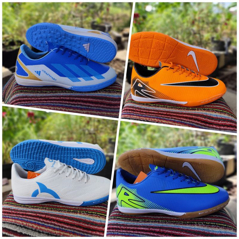 SEPATU FUTSAL SPACS ADIDAS DEWASA SUDAH DISOL JAHIT DEPAN BISA COD PONTIANAK