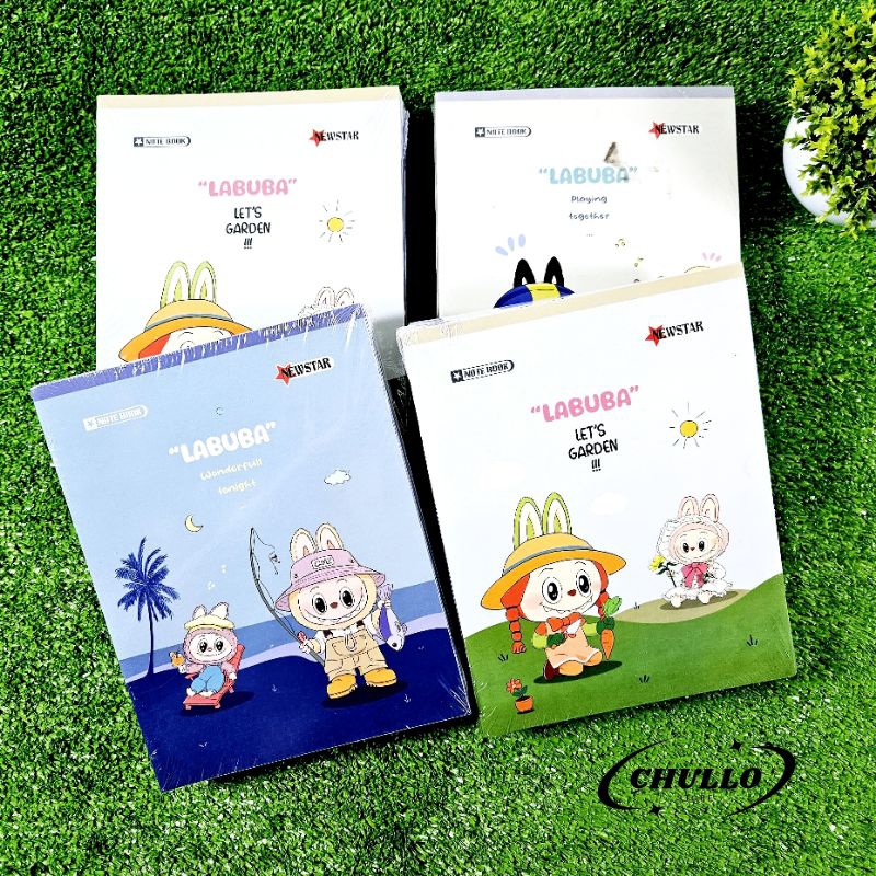 

Buku tulis 38 lembar 10 buku newstar labubu ukuran buku kwarto