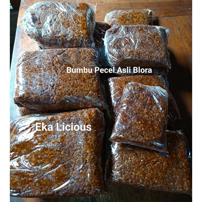 

Bumbu sambel pecel pedas daun jeruk dari Blora