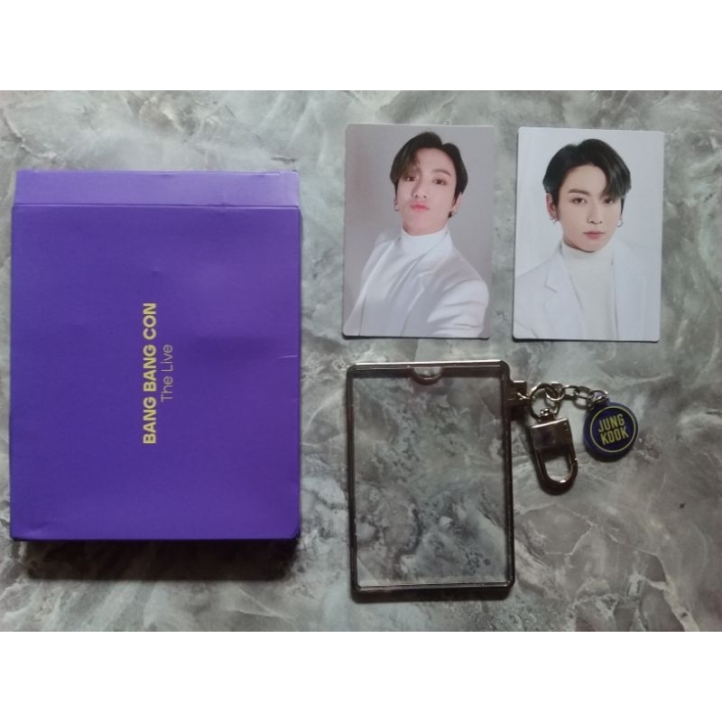Photocard Holder Keyring BTS (BangBangCon Live) - JUNGKOOK