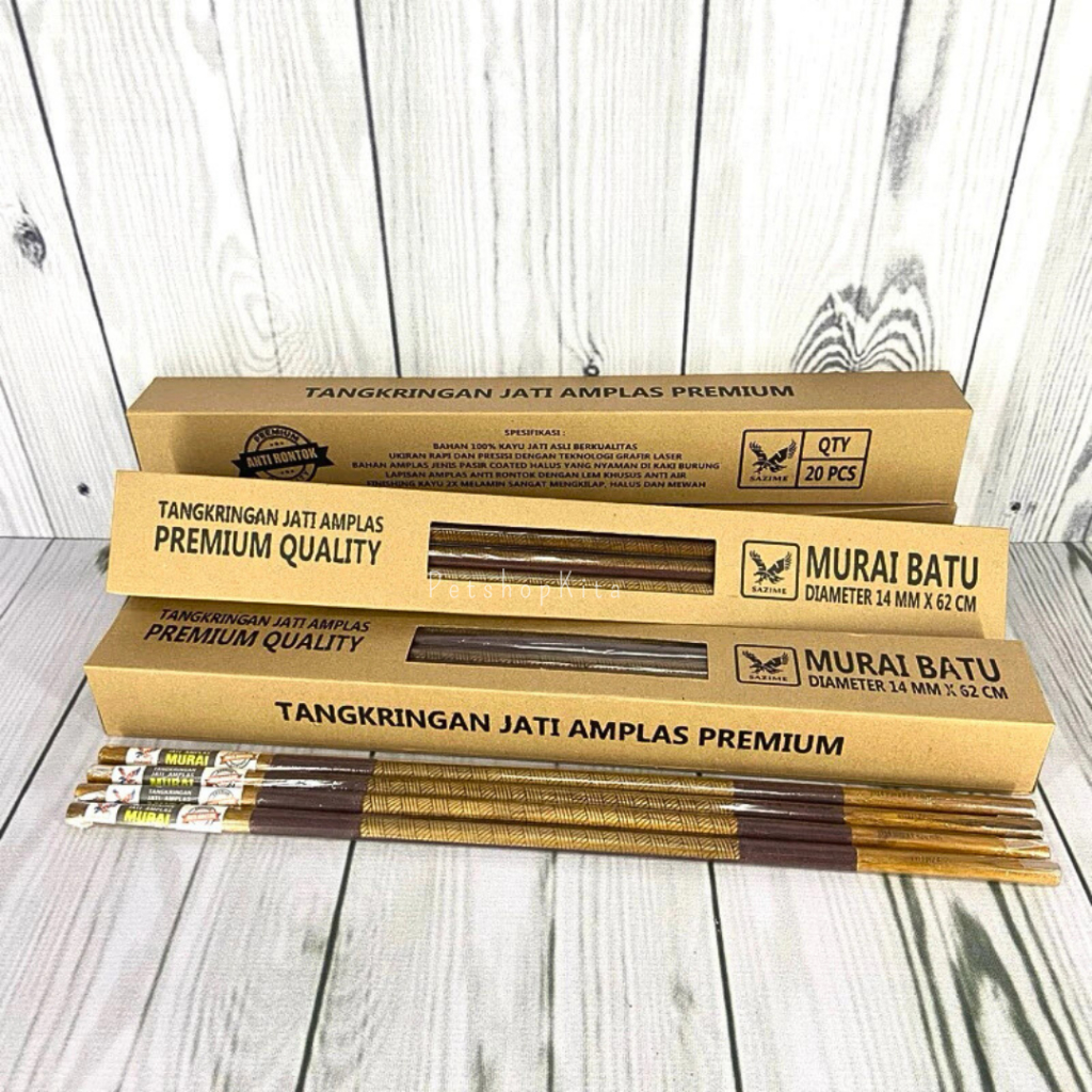 TANGKRINGAN MURAI JATI AMPLAS SAZIME PREMIUM