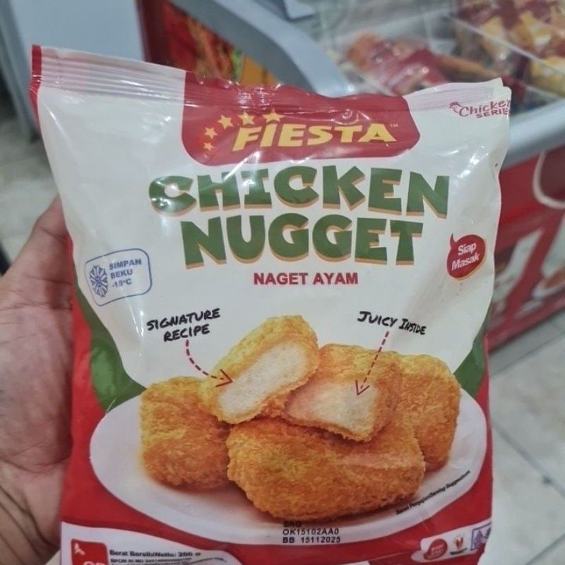 

FIESTA CHICKEN NUGGET 200GR
