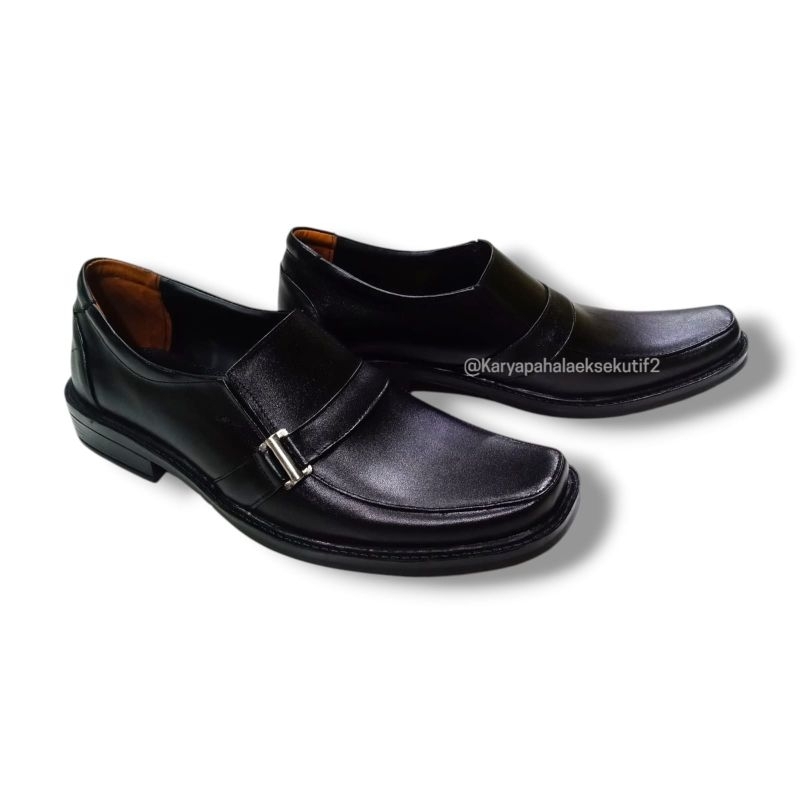 Sepatu Pantofel Pria, Sepatu pria, Sepatu hak pria, sepatu pria kulit asli *karyapahalaeksekutif2*