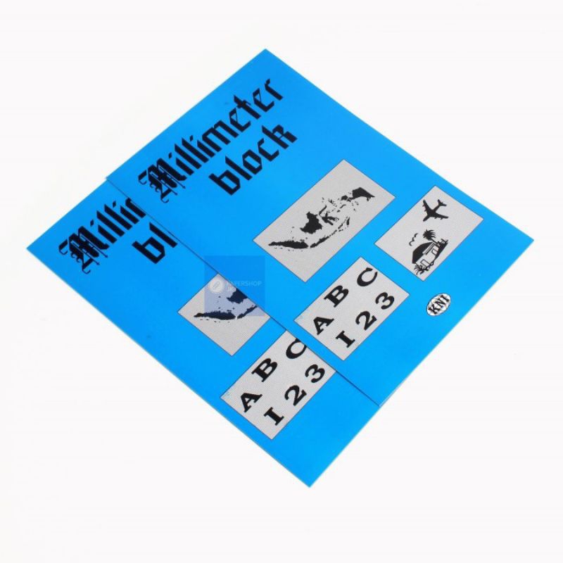 

Milimeter Blok Folio / Buku Militer f4