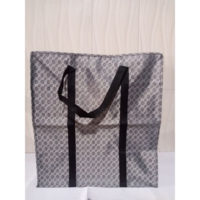 tas rinjani kain ukuran besar warna silver / tas rinjani kain