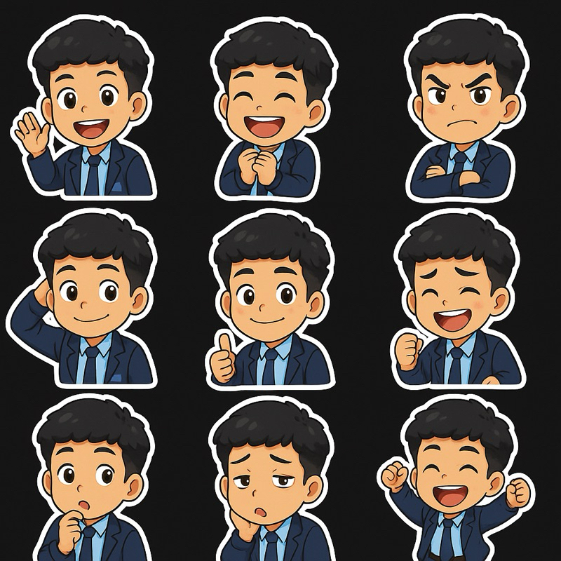 

Stiker WA custom dari foto kamu