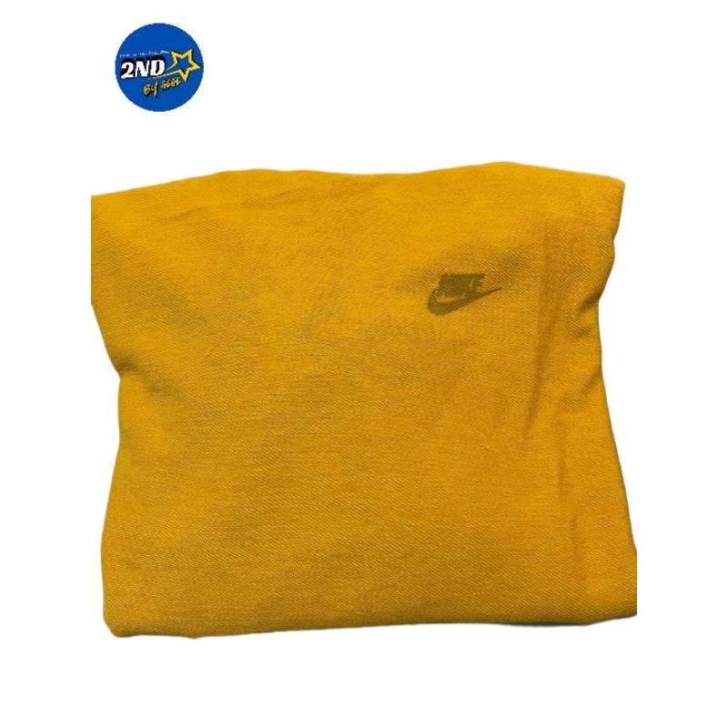 Y2K NIKE PINWHELL YELLOW HOODIE