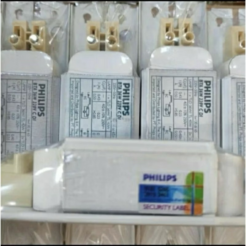 BALLAST BTA PHILIPS 18/36 WATT LAMPU NEON 18/36 WATT