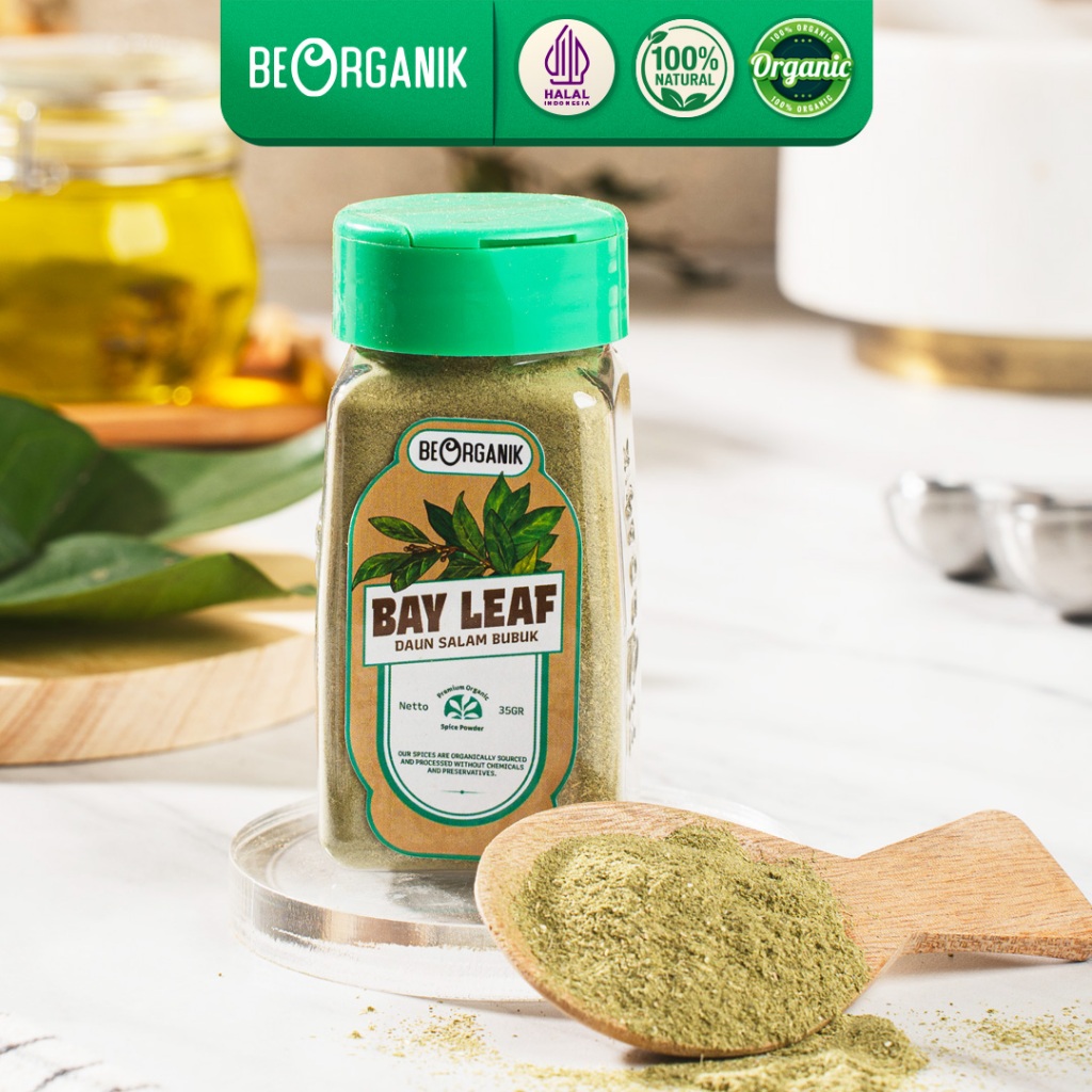 

Beorganik Bay Leaves Powder / Daun Salam Bubuk