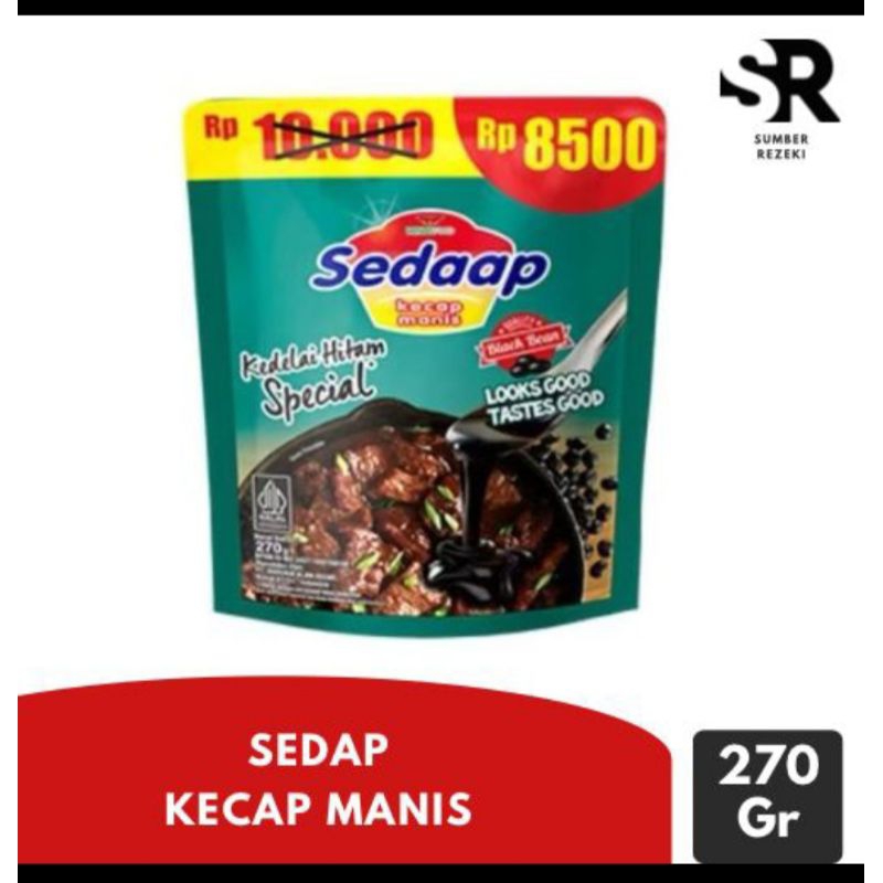 

kecap sedap kemasan refil 270gr