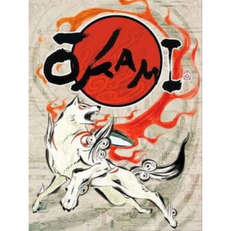 KASET PS2 DVD PS2 Okami Original Jpn