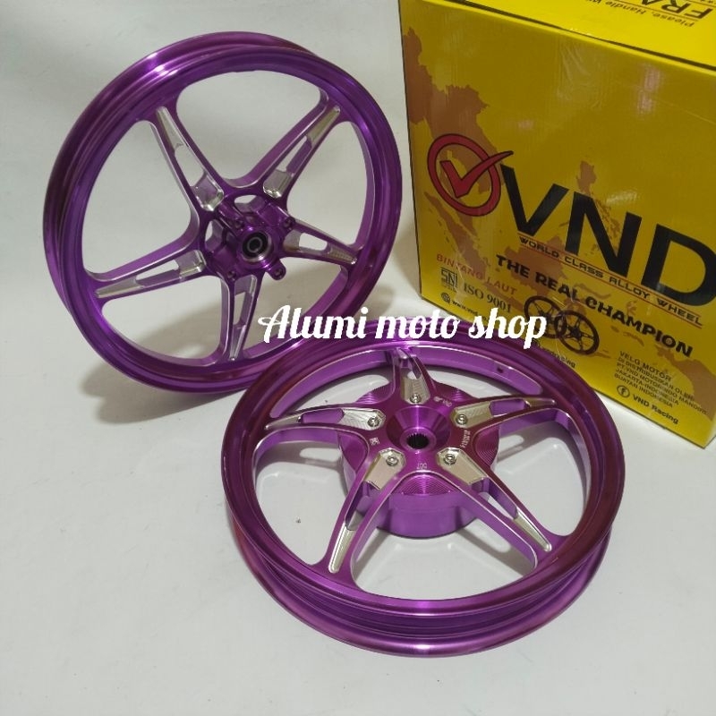 vnd velg racing model bintang laut Honda Vario 110 beat Scoopy Genio beat deluxe beat esp lebar 160/