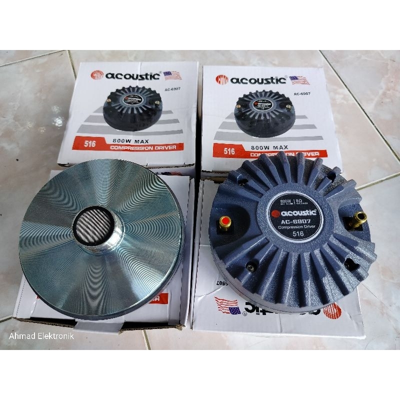 Driver Tweeter Acoustic PA-516 800 watt