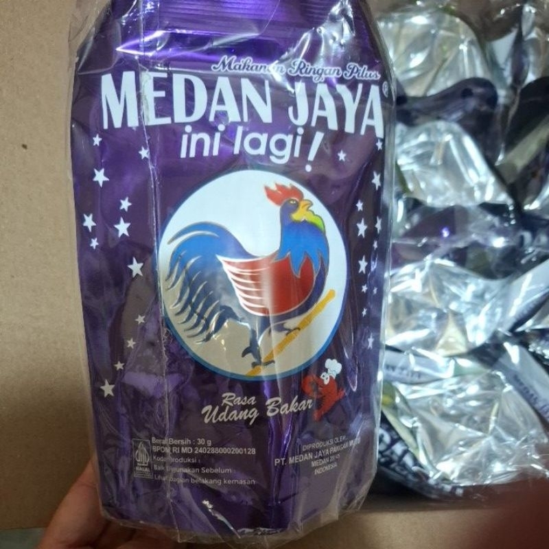 

Medan Jaya rasa udang bakar 30 gram / pcs