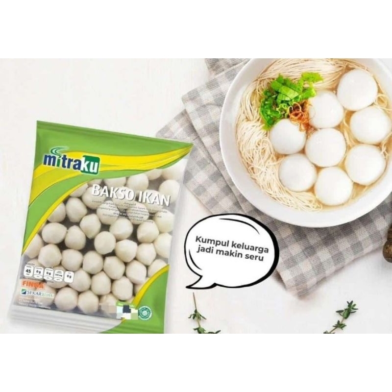 

Mitraku Bakso Ikan 500gr/Baso Ikan