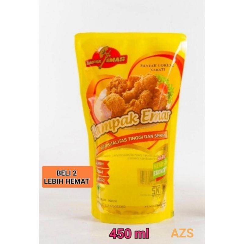 

Minyak Goreng Cap Kampak Emas 450ml (Promo Murah)