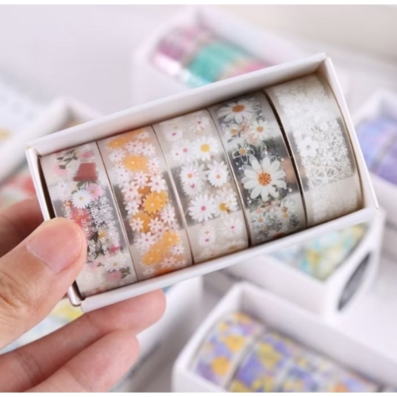 

[READY STOCK] WASHI TAPE SUMMER DAISY