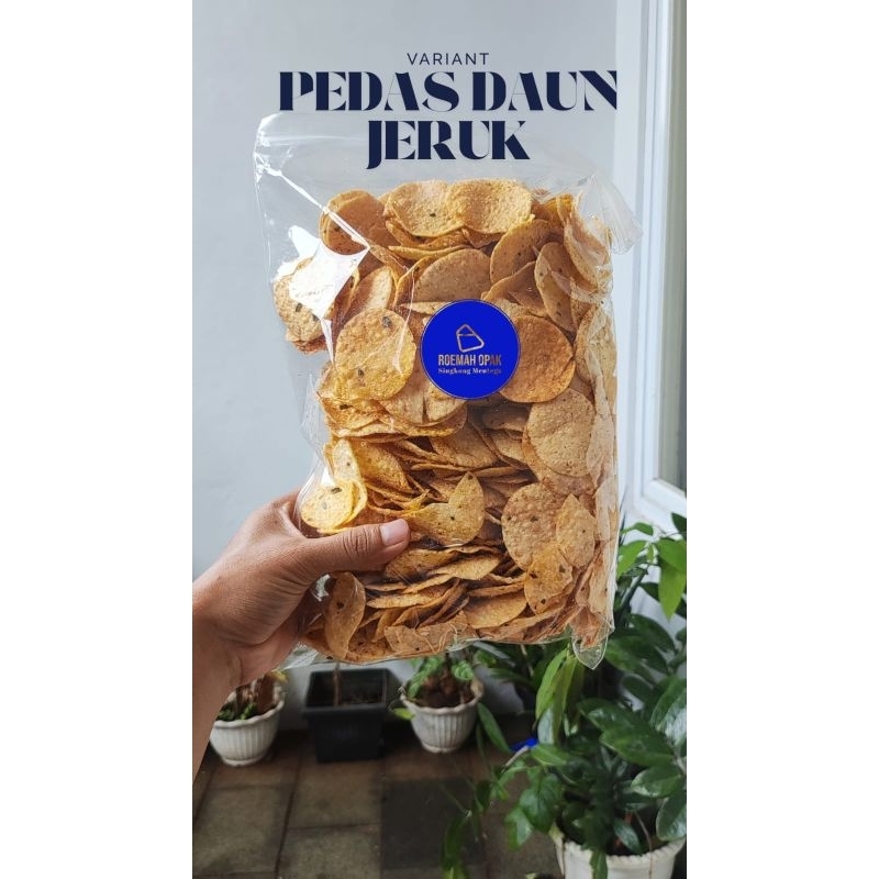 

Kripik Opak Medan berbagai rasa ukuran 450 gr