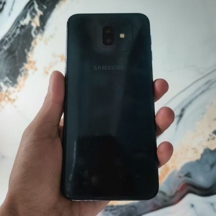 SAMSUNG J6 PLUS 3/32 SECOND ORI BEKAS GARANSI SEIN