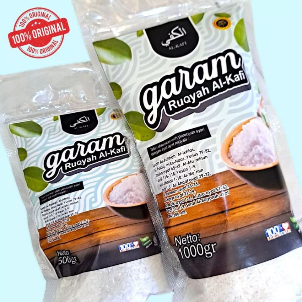 

[TERLARIS] Garam Al kafi Original Garam ruqyah al kafi Hati2 Banyak Oknum Menjual Produk Palsu
