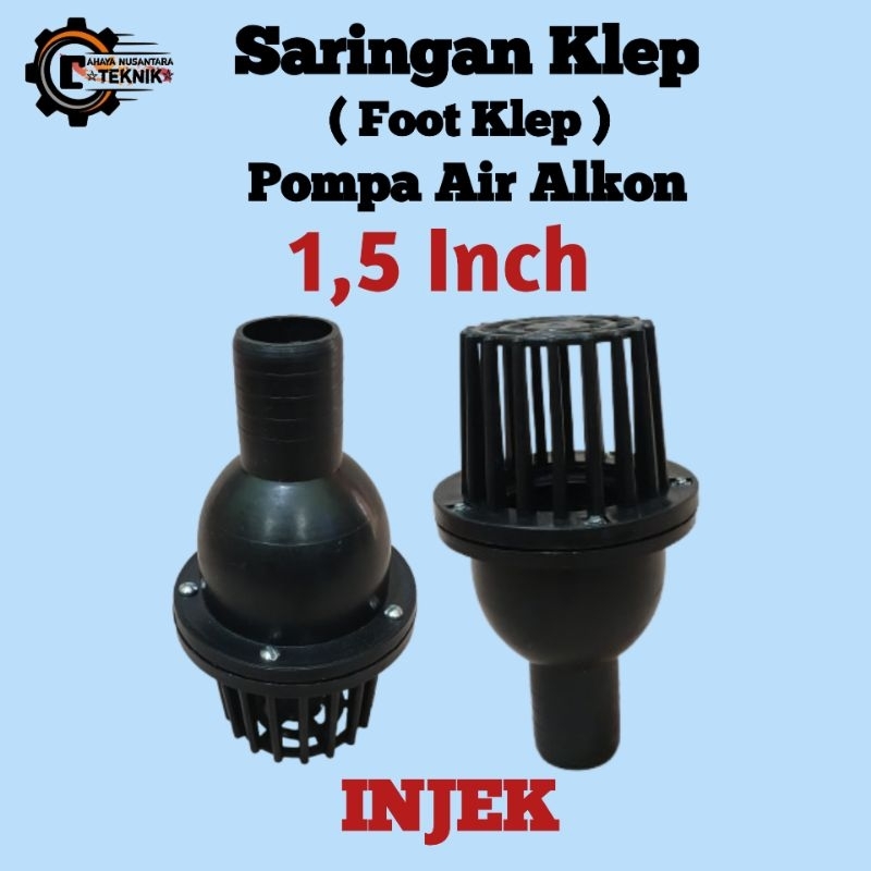 Saringan Klep 1,5 inch Foot Klep 1,5 inch pompa air alkon