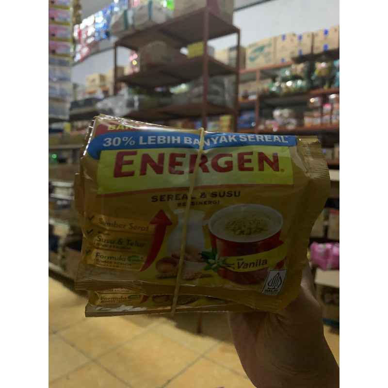 

Energen Sereal dan Susu Rasa Vanilla 450 g Isi 10