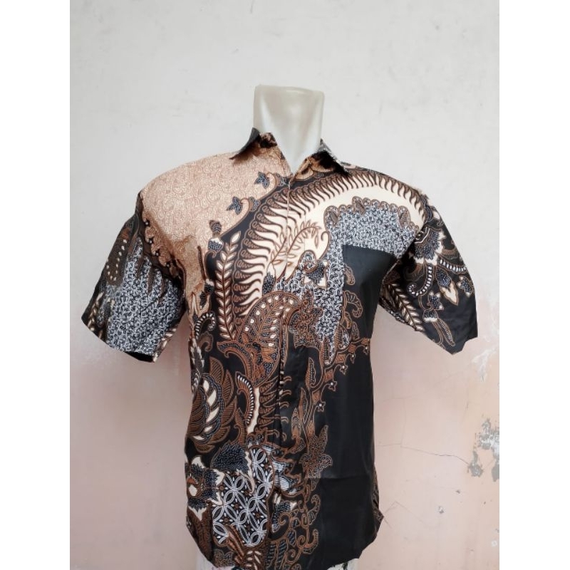 kemeja batik pria lengan pendek kemeja batik seragam kemeja batik seragam hajatan kemeja batik serag