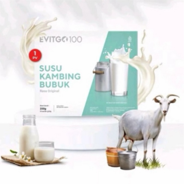 EVITGO 100 SUSU KAMBING BUBUK