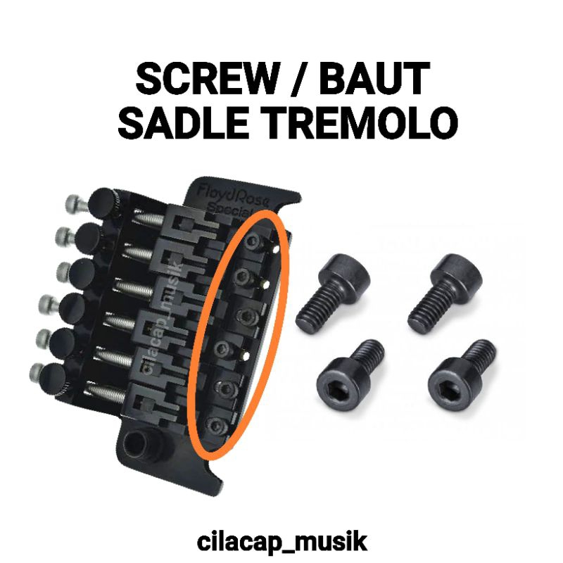 BAUT SADEL TREMOLO UP DOWN SKRUP BRIDGE TREMOLO UP DOWN