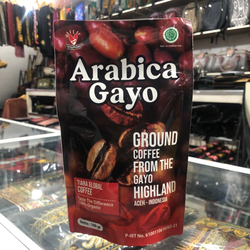 

Kopi Arabika Gayo 100gr / Oleh-oleh Khas Aceh