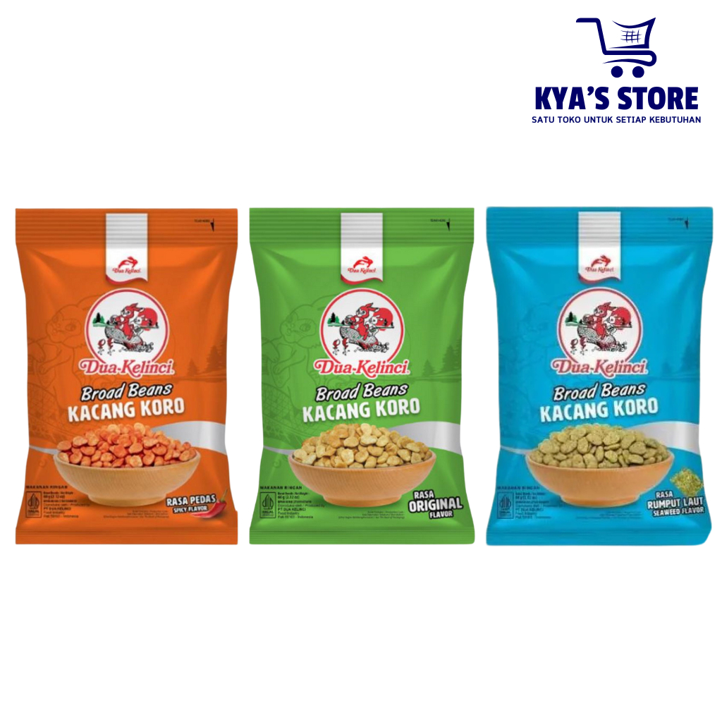 

Kacang Koro Dua Kelinci 60g