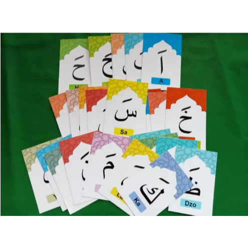 Flashcard/Mainan Edukasi Anak/Huruf Hijaiyah/Harga Murah - fathah-