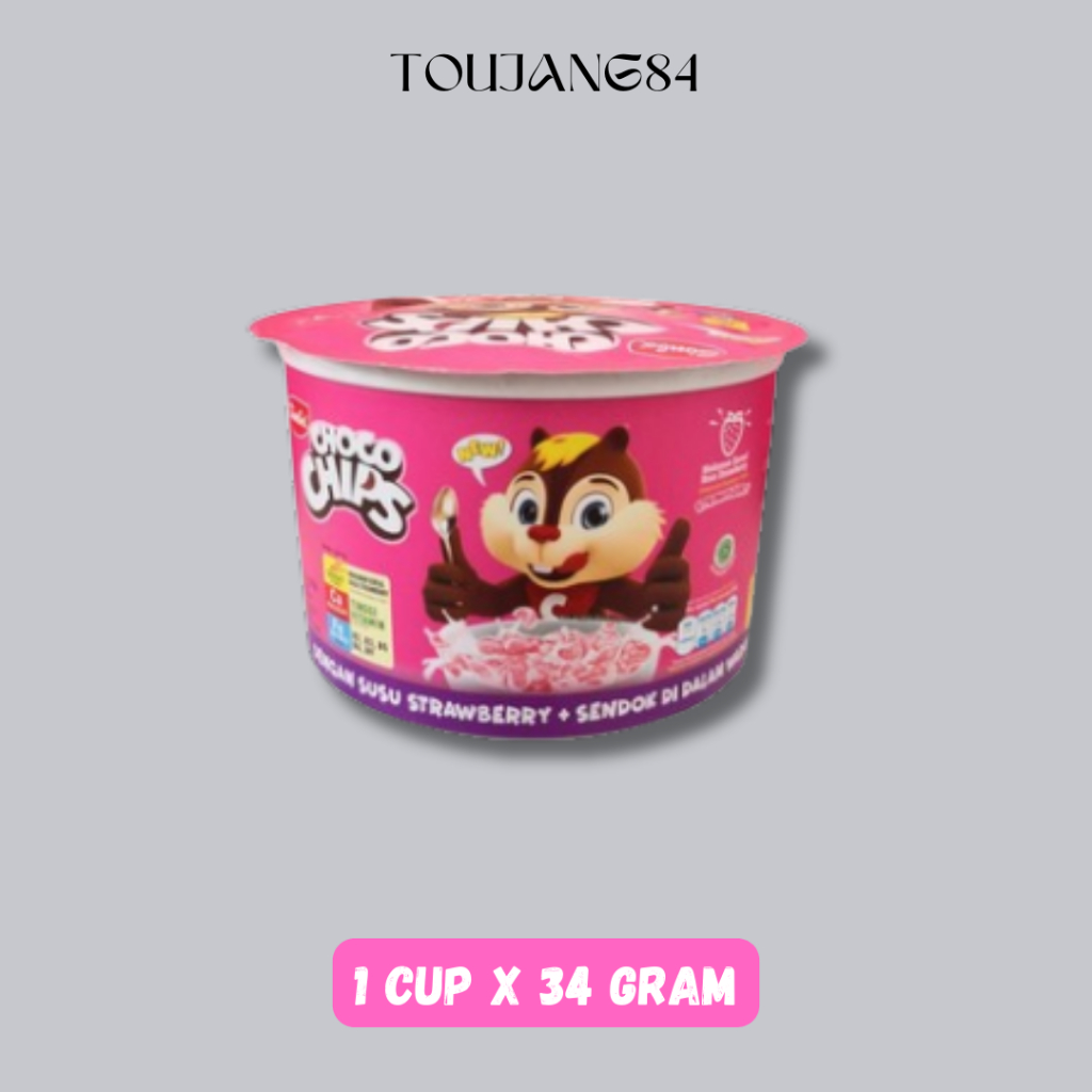 

Simba Creal Choco Chips Strawberry Cup @34g