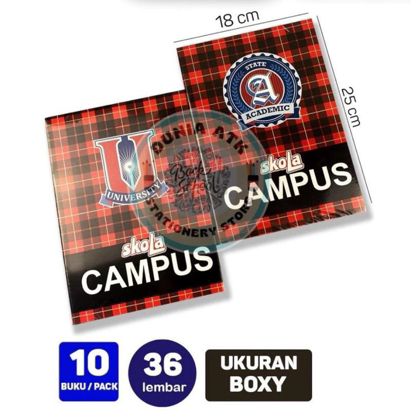 

10 Pcs! BUKU TULIS SKOLA CAMPUS BIGBOSS 36 LEMBAR